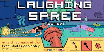 Laughing Spree Comedy – English Stand Up Comedy on a BOAT! (FREE SHOTs)