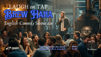 Laugh on Tap – Brew Haha English Comedy Showcase at Brlo Brewery