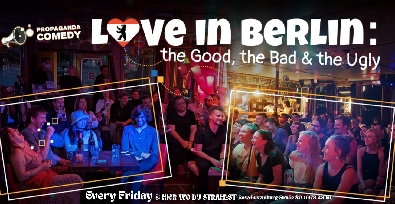 LOVE in BERLIN (the Good, the Bad, and the Ugly) – English Comedy Game Show